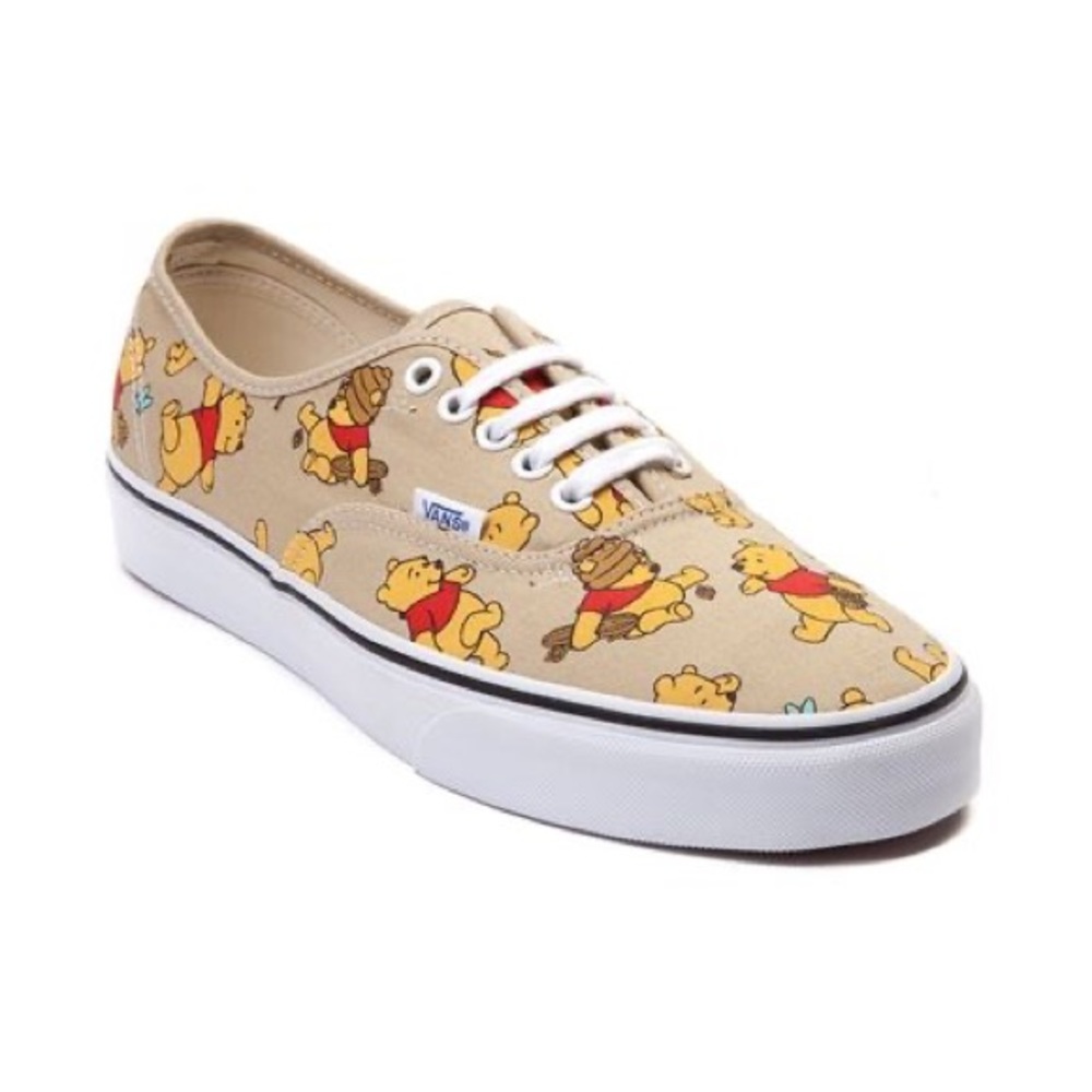 VANS X DISNEY OFF THE WALL RARE WINNIE THE POOH SNEAKERS MENS SZ 10